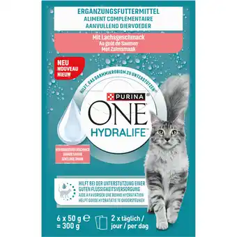 Albert Heijn Purina ONE Hydralife met zalmsmaak aanbieding