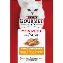 Albert Heijn Gourmet Mon petit intense met kip eend kalkoen aanbieding