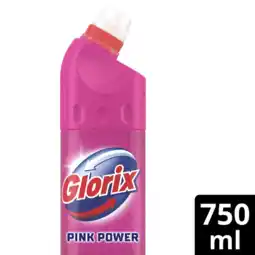 Albert Heijn Glorix pink flower bleek aanbieding