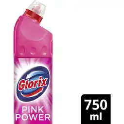 Albert Heijn Glorix pink flower bleek aanbieding