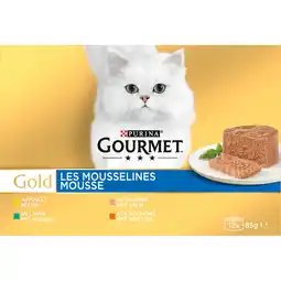 Albert Heijn Gourmet Gold mousse met kip zalm niertjes konijn aanbieding