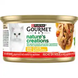 Albert Heijn Gourmet Nature's creations met rund & erwten aanbieding
