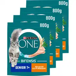 Albert Heijn Purina ONE Senior rijk aan kip aanbieding