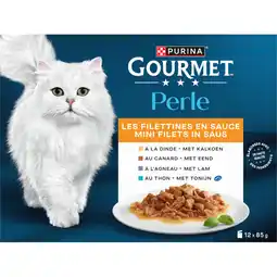 Albert Heijn Gourmet Perle minifilets in saus eend tonijn lam aanbieding
