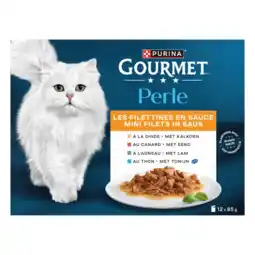 Albert Heijn Gourmet Perle minifilets in saus eend tonijn lam aanbieding