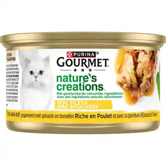 Albert Heijn Gourmet Nature's creations met kip & spinazie aanbieding