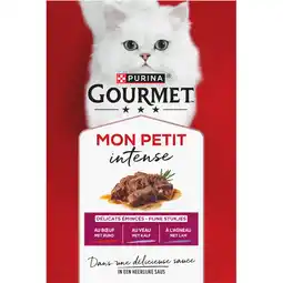 Albert Heijn Gourmet Mon petit intense met rund kalf lam aanbieding