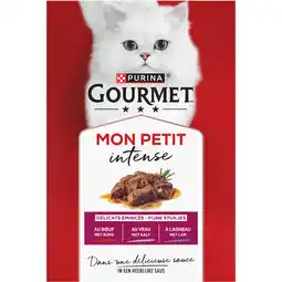 Albert Heijn Gourmet Mon petit intense met rund kalf lam aanbieding