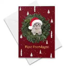 Albert Heijn Hallmark Hangpakje Kerst poes aanbieding