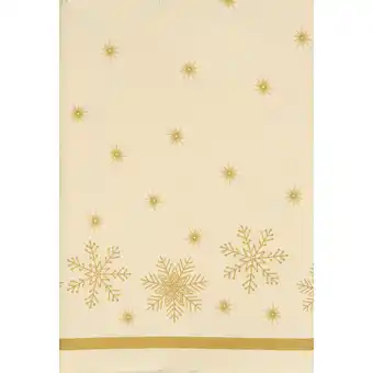 Albert Heijn AH Excellent Tafellaken sneeuwvlok wit aanbieding