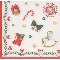 Albert Heijn AH Excellent Servet speelgoed 40x40cm aanbieding