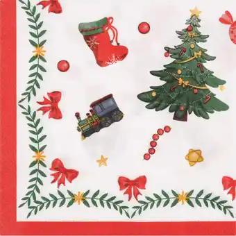 Albert Heijn AH Excellent Servet speelgoed 33x33cm aanbieding