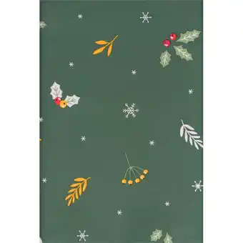 Albert Heijn AH Excellent Tafellaken blad groen aanbieding