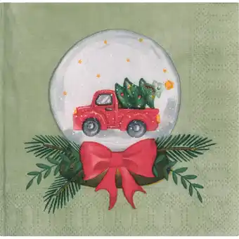 Albert Heijn AH Excellent Servet auto 24x24cm aanbieding