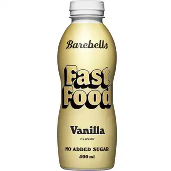 Albert Heijn Barebells Fast food drinkmaaltijd vanilla aanbieding