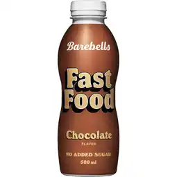 Albert Heijn Barebells Fast food drinkmaaltijd chocolate aanbieding