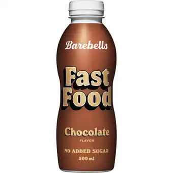 Albert Heijn Barebells Fast food drinkmaaltijd chocolate aanbieding