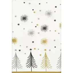 Albert Heijn AH Excellent Tafellaken kerstboom wit aanbieding