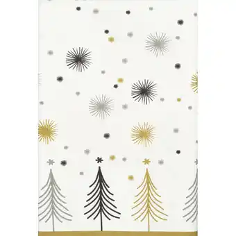 Albert Heijn AH Excellent Tafellaken kerstboom wit aanbieding