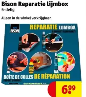Kruidvat Bison Reparatie lijmbox 5-delig aanbieding