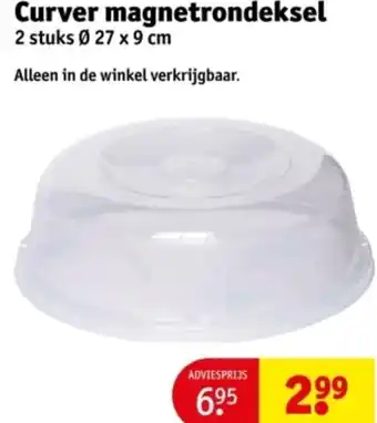 Kruidvat Curver magnetrondeksel aanbieding
