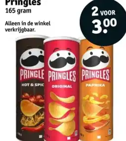 Kruidvat Pringles aanbieding