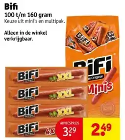 Kruidvat Bifi aanbieding
