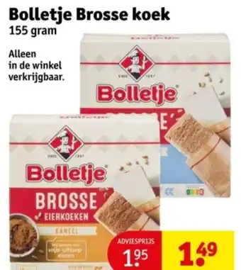 Kruidvat Bolletje Brosse koek aanbieding
