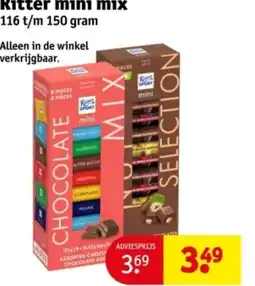 Kruidvat Ritter mini mix aanbieding