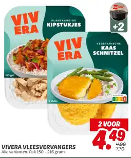 Dekamarkt Vivera Vleesvervangers aanbieding