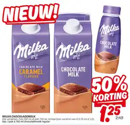 Dekamarkt Milka Chocolademelk aanbieding