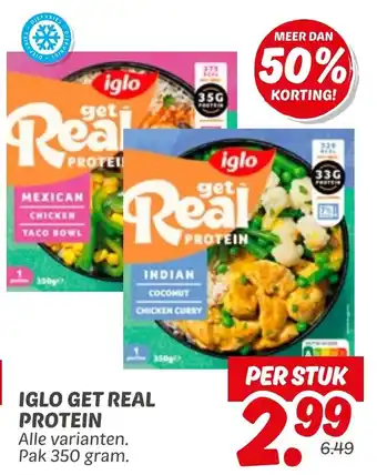 Dekamarkt Iglo Get Real Protein aanbieding