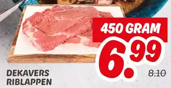 Dekamarkt Dekavers Riblappen aanbieding