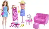 Bol.com Barbie - Modeset - Kledingkast - Droomkast - Barbiepop aanbieding