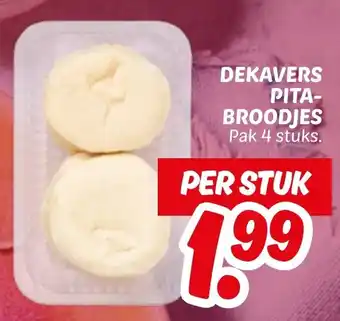 Dekamarkt Dekavers Pita- Broodjes aanbieding