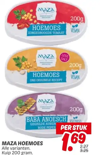 Dekamarkt Maza Hoemoes aanbieding