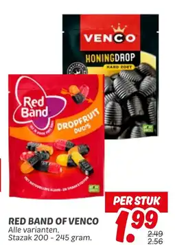 Dekamarkt Red Band Of Venco aanbieding