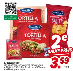 Dekamarkt Santa Maria aanbieding