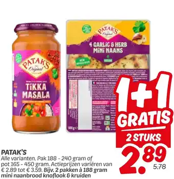 Dekamarkt Patak's aanbieding