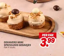 Dekamarkt Dekavers Mini Speculoos Gebakjes aanbieding