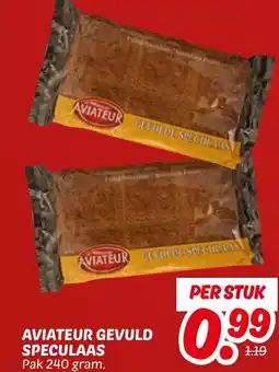 Dekamarkt Aviateur Gevuld Speculaas aanbieding