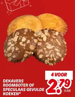 Dekamarkt Dekavers Roomboter Of Speculaas Gevulde Koeken aanbieding