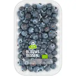Albert Heijn AH Biologisch Blauwe bessen aanbieding