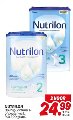 Dekamarkt Nutrilon aanbieding