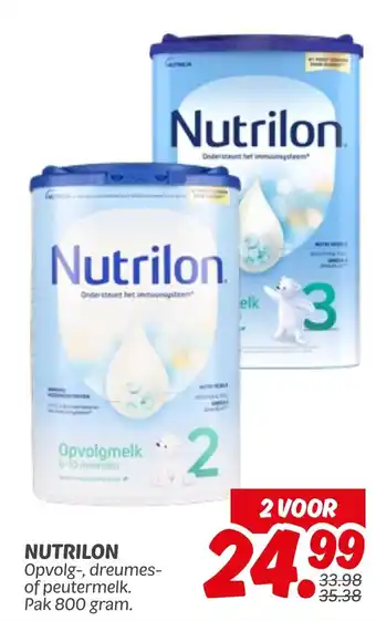 Dekamarkt Nutrilon aanbieding