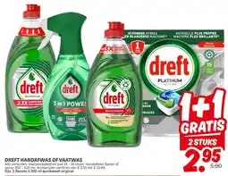 Dekamarkt Dreft Handafwas of Vaatwas aanbieding