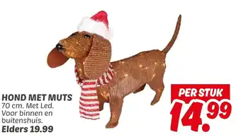 Dekamarkt Hond Met Muts aanbieding