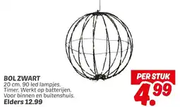 Dekamarkt Bol Zwart aanbieding