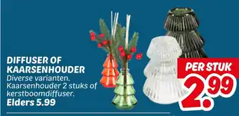 Dekamarkt Diffuser of Kaarsenhouder aanbieding
