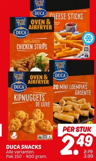 Dekamarkt Duca Snacks aanbieding
